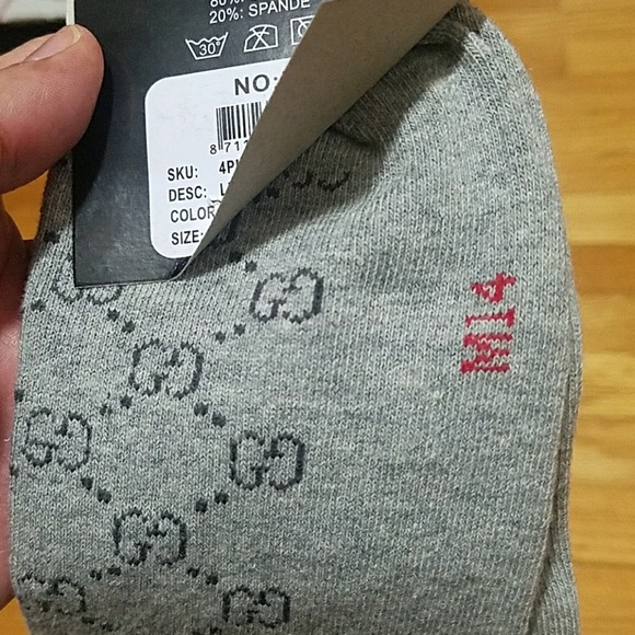 New gucci socks stripe red green unisex - Picture 4 of 8